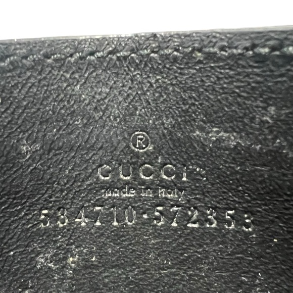 Gucci Leaping Tiger Monogram Card Holder Wallet - Picture 4 of 4